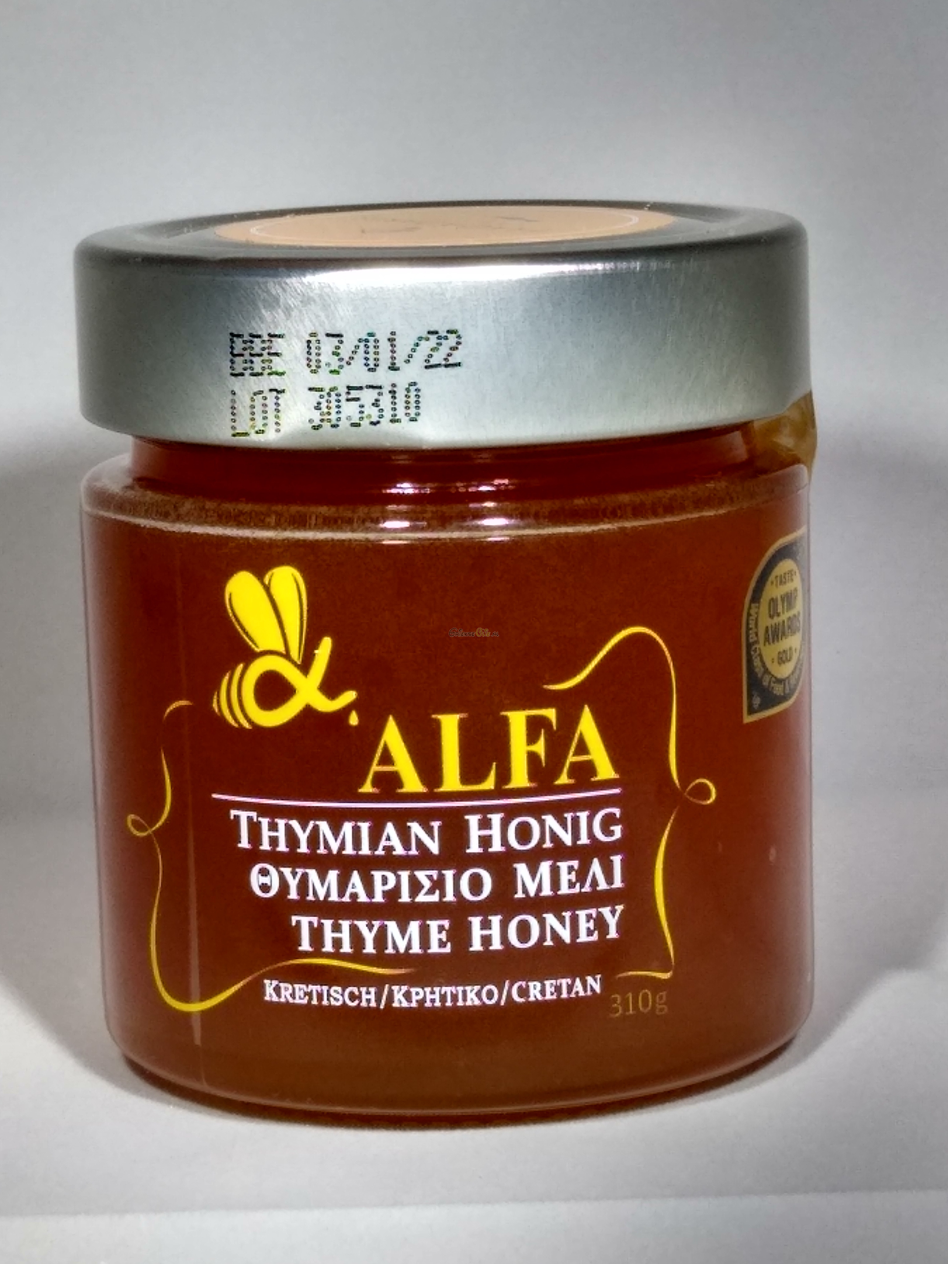 Alfa Honing uit Kreta - Thijm - 310gr